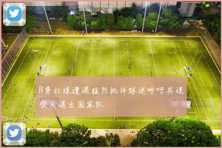 B费社媒遭遇猛烈批评球迷呼吁其退役或退出国家队